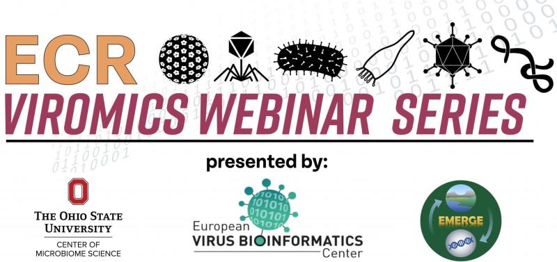 ECR Viromics Webinar Series logo