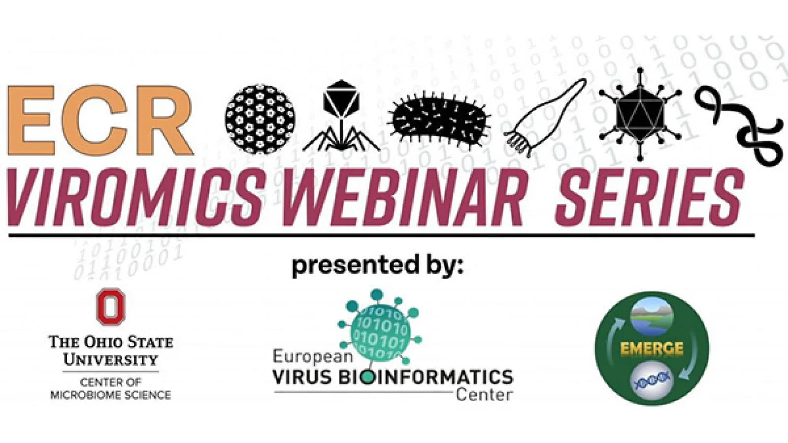 ECR Viromics Webinar series