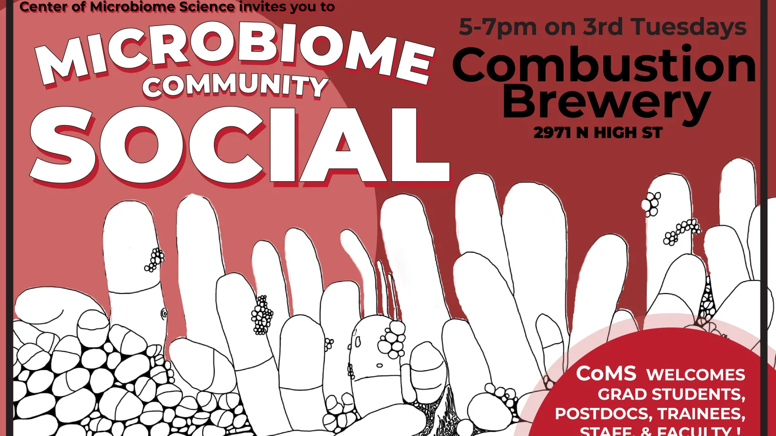 Microbiome Community Social advertisement 3rd Tuesdays