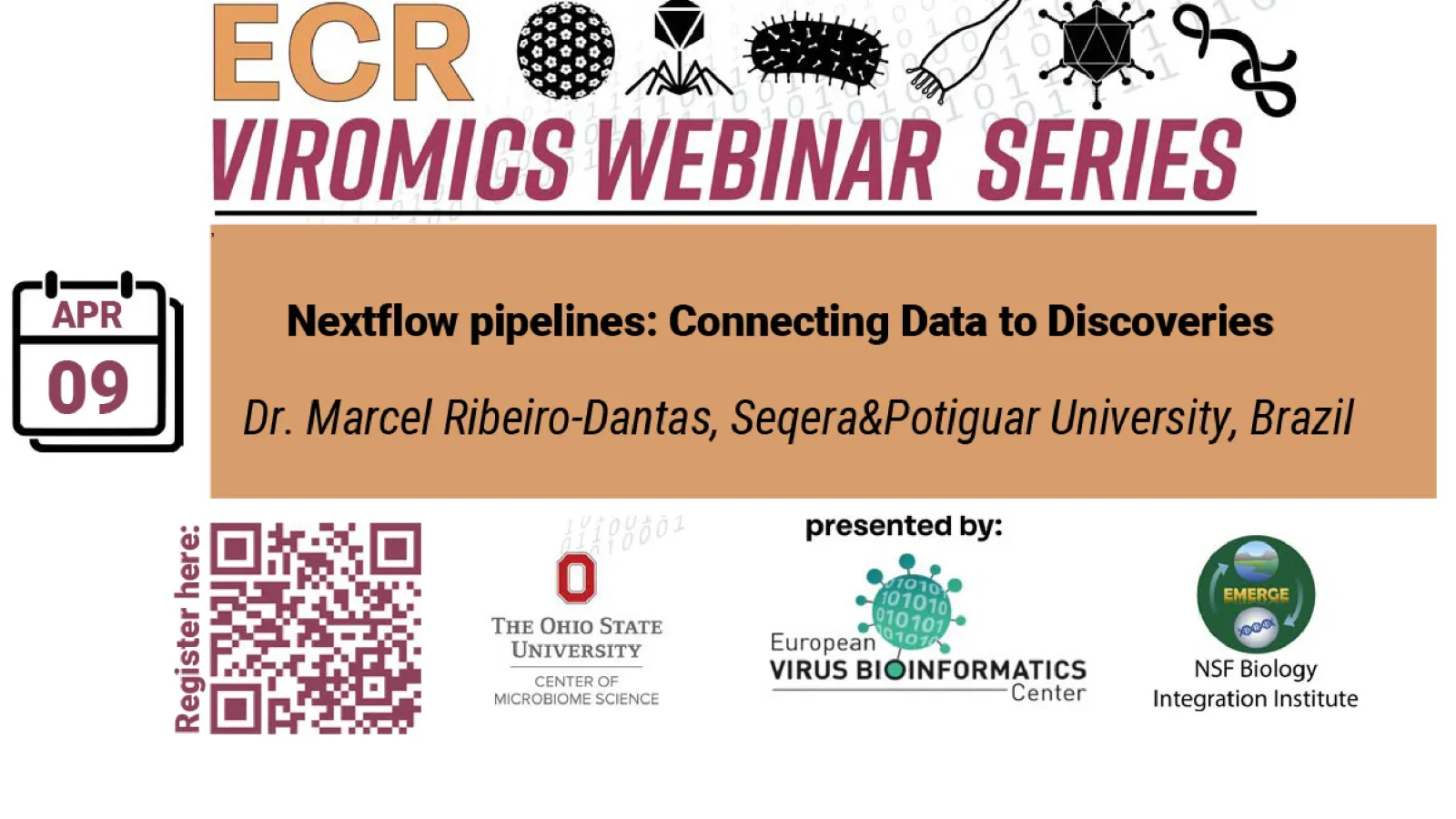 April 2025 ECR talk - see text below for details