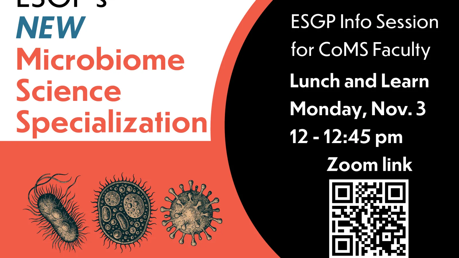 ESGP Lunch and Learn - see details in text below