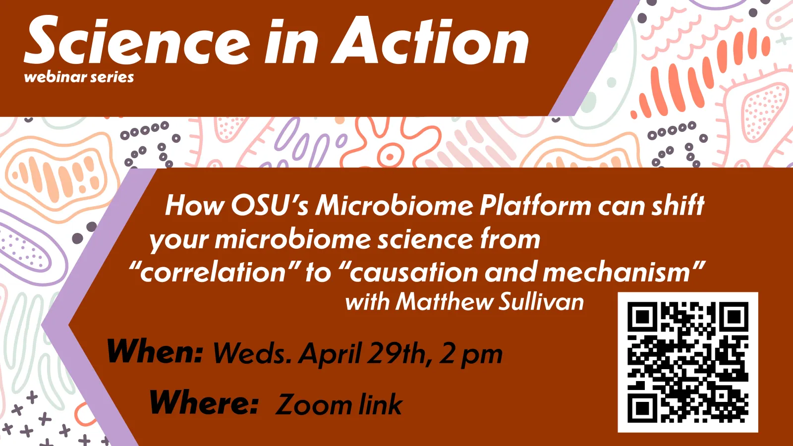 4.29.26 Science in Action Sullivan - see text below for details