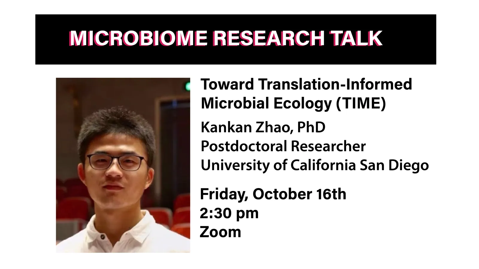 Toward Translation-Informed Microbial Ecology. See text for details