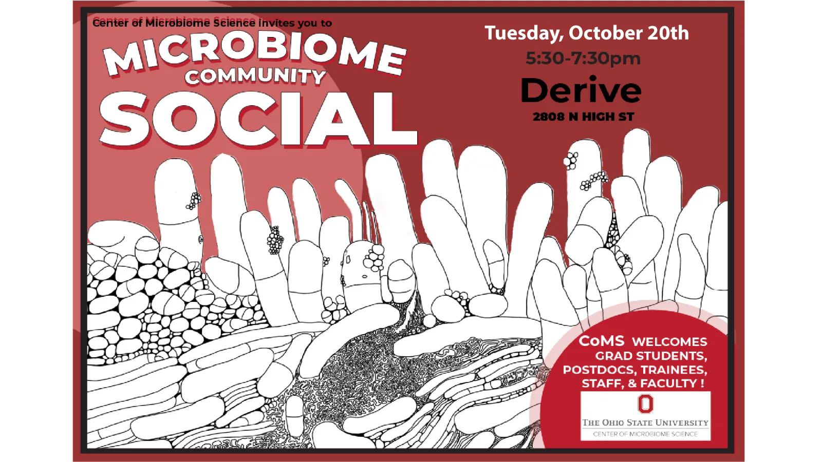 October Microbiome Community Social - see associated text for details