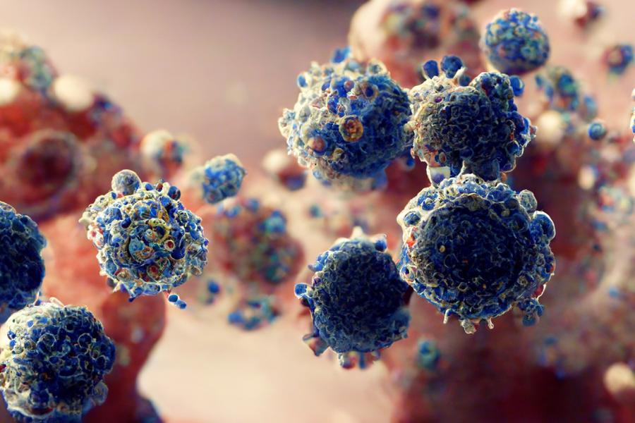 Germs Bacteria Virus Microorganisms Parasites 3D Illustration