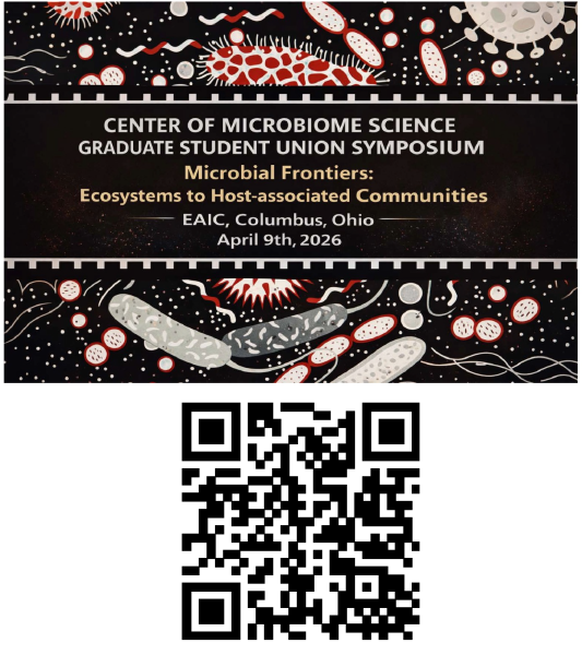 CoMS GSU Symposium QR code - see text for details