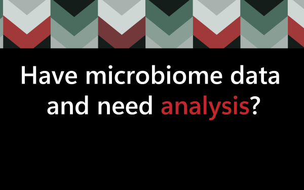 Have microbiome data and need analysis?