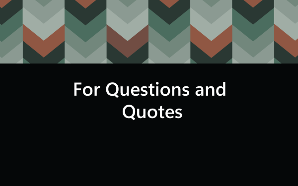 Link, For questions and quotes