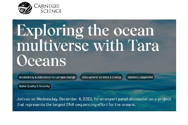 Exploring the ocean multiverse with Tara Oceans