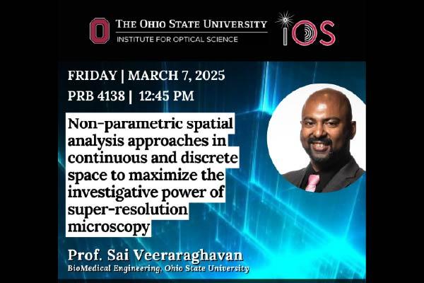 March 7th Interdisciplinary Optics Talk