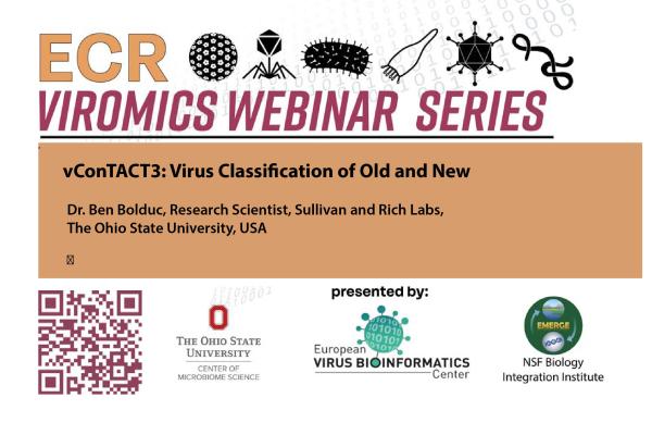 ECR Viromics Webinar Ben Bolduc 6.11.25 10am talk zoom link in invite