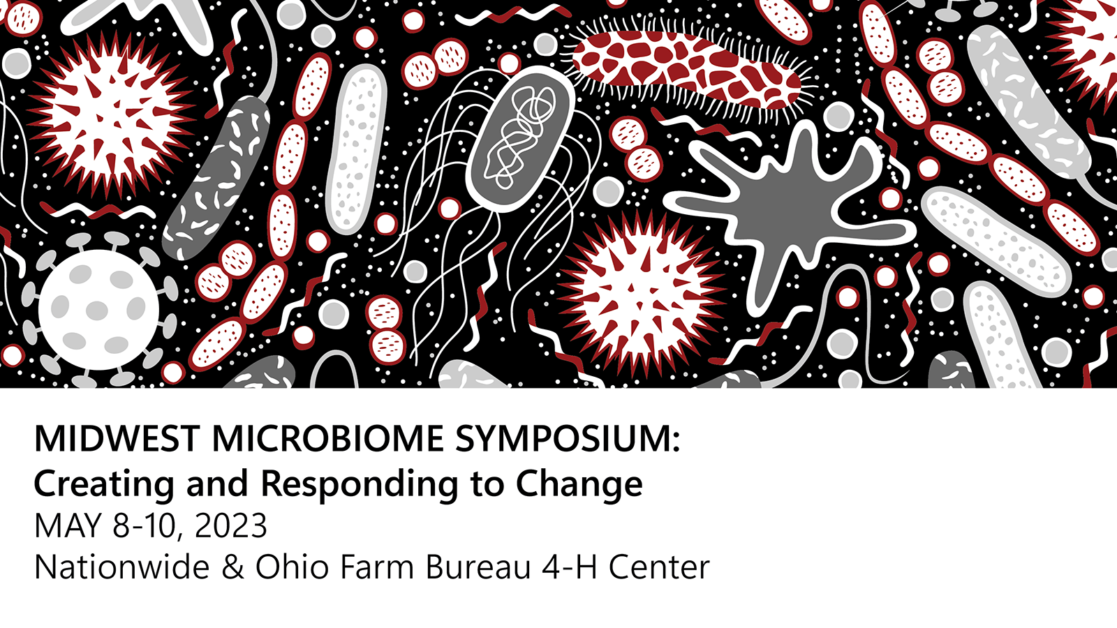 Midwest Microbiome Symposium: Creating and Responding to Change May 8-10, 2023 Nationwide and Farm Bureau 4H Center